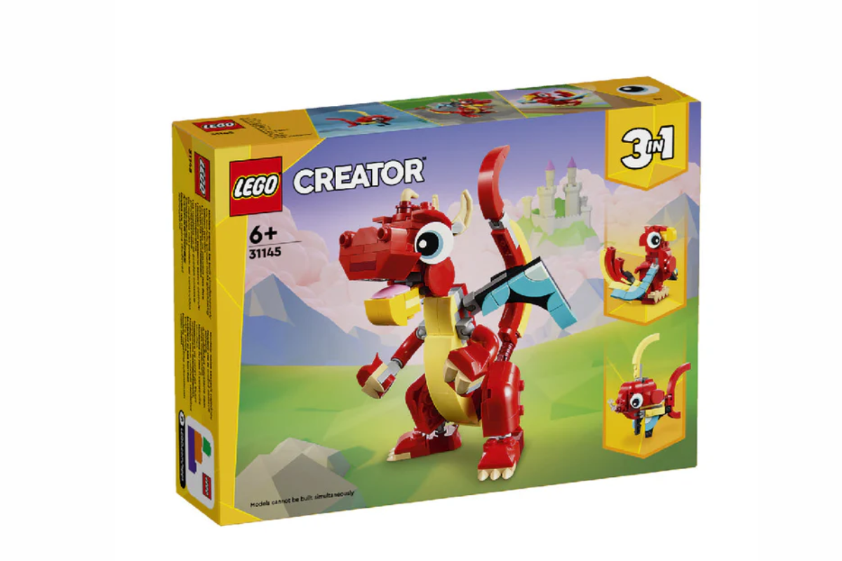 LEGO Rồng Đỏ May Mắn – Đồ chơi sáng tạo giúp trẻ phát triển tư duy